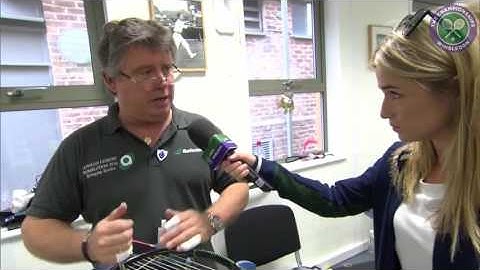 The racket stringers working all hours to arm Wimbledon