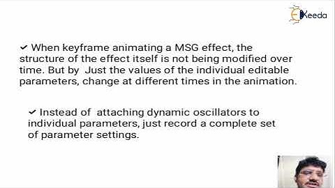Keyframe vs Procedural Animation - Introduction to Animation - Computer Graphics and Virtual Reality