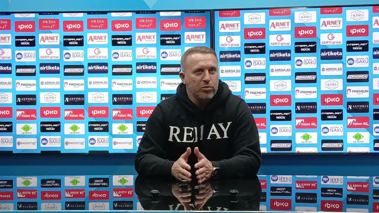 Drita vs Prishtina e Re - Konferencë me Media, kryetrajneri Zekirija Ramadani dhe Mike  Arthur 