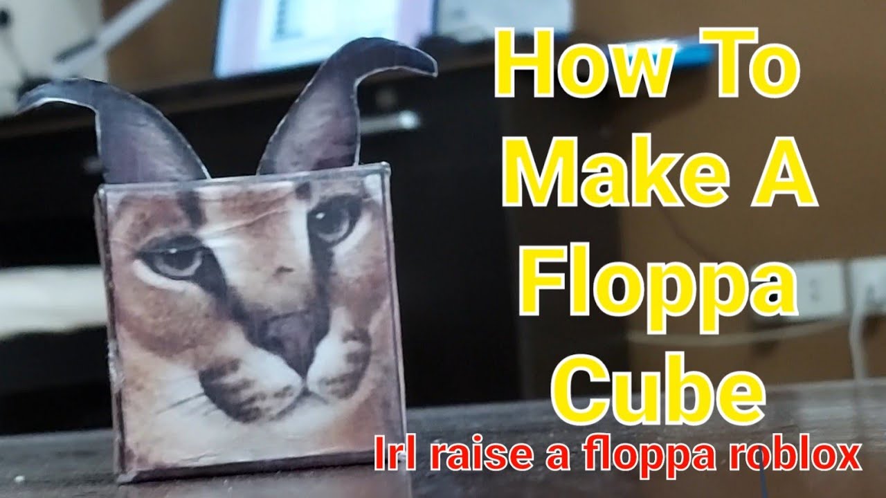 How To Make A Baby Floppa Cube! Roblox Raise A #Floppa Irl