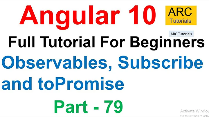 Angular 10 Tutorial #79 - Observable Subscribe Tutorial | Angular 10 Tutorial For Beginners