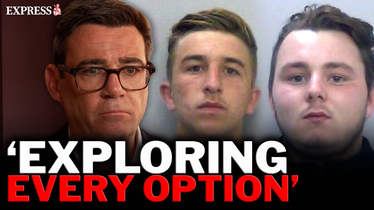 Andy Burnham U-TURNS to explore options to keep PC Harper's killers from  early prison release