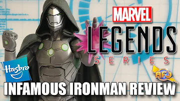 Infamous Iron Man Marvel Legends Unboxing Review