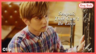 [ENG SUB] [Clip] Spying on Senpai With Another Man! | Senpai, This Can't Be Love! | EP4 Resimi