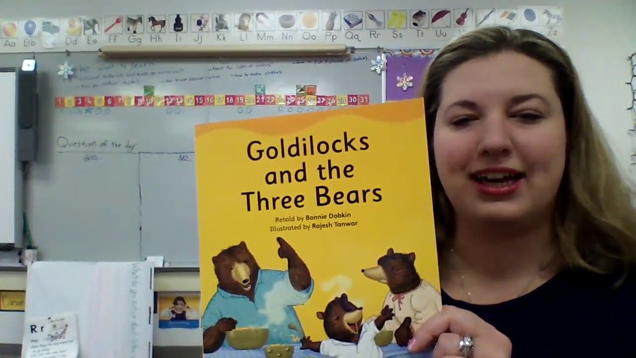 Goldilocks and the Three Bears by Bonnie Dobkin Read-aloud - YouTube