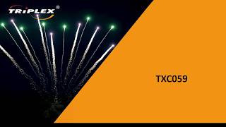 FAJERWERKI TXC059 LINE 13S 1.2'' V F4 TRIPLEX FIREWORKS