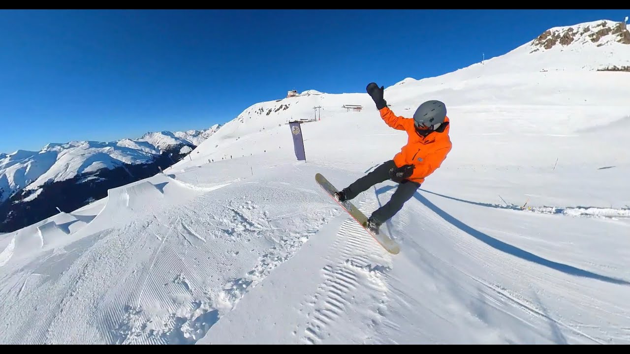 Jumping Training at Jazpark Snowpark Jakobshorn Davos