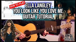 How to play Ella Langley – you look like you love me Guitar Tutorial Lesson