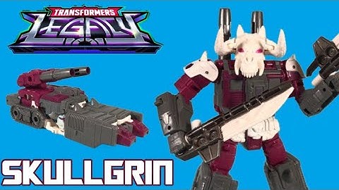 Transformers Legacy Deluxe Class Skullgrin Review