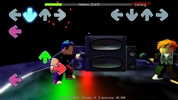 FNF VS Tricky Madness gameplay on Basically FNF: Remix 