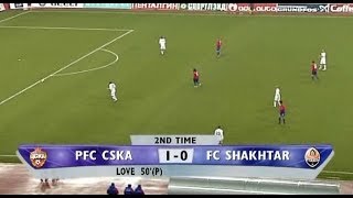 ЦСКА 1-0 Шахтер. Кубок УЕФА 2008/2009. 1/8 финала