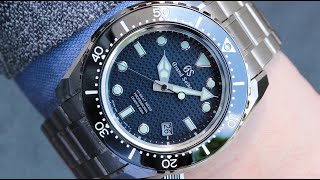 GRAND SEIKO Hi-beat SBGH257G Limited Edition Diver 600M Titanium UNBOXING