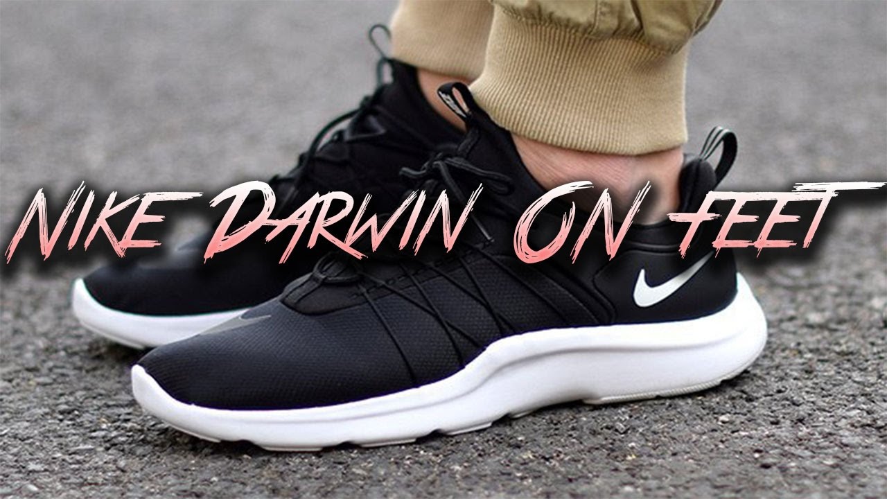 nike darwin black and white