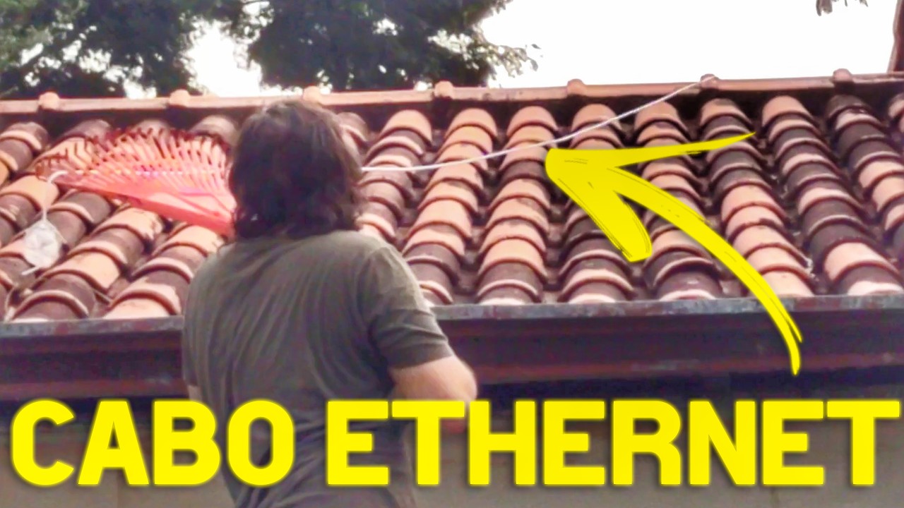 PASSANDO FIBRA ÓPTICA ATÉ O QUARTO GAMER | COMO NÃO FAZER UM SERVIDOR EP.1