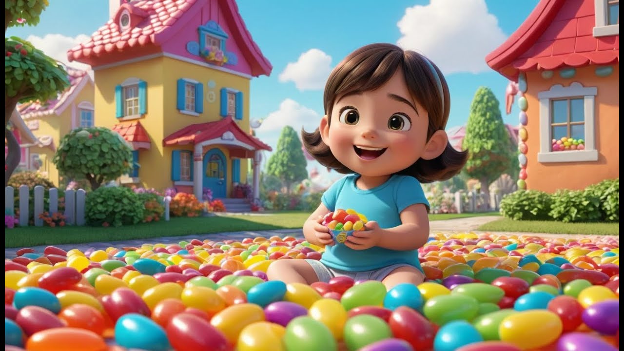 Where Did the Jelly Beans Go? | Fun Jelly Bean Nursery Rhyme for ...