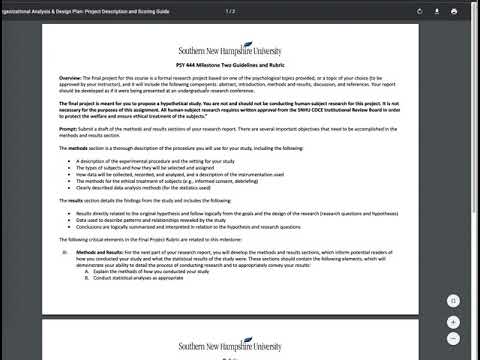 Senior Seminar module 8 (Final project)