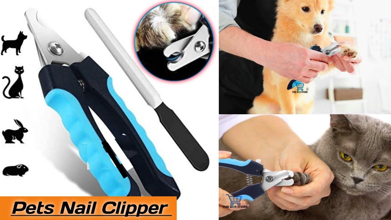 Cheap Dog Nail Clippers with Safety Guard Cat Dog Nail Trimmers Pet Nail  Clippers Sharp Blades Suitable for Medium Large Dogs Cats | Joom