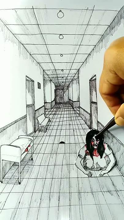 pop up hantu rumah sakit | creepy hospital #shorts #creepyhospital
