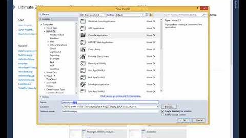 Hello world in console Application Bangla Tutorial | ASP.NET Bangla Software  Making Video