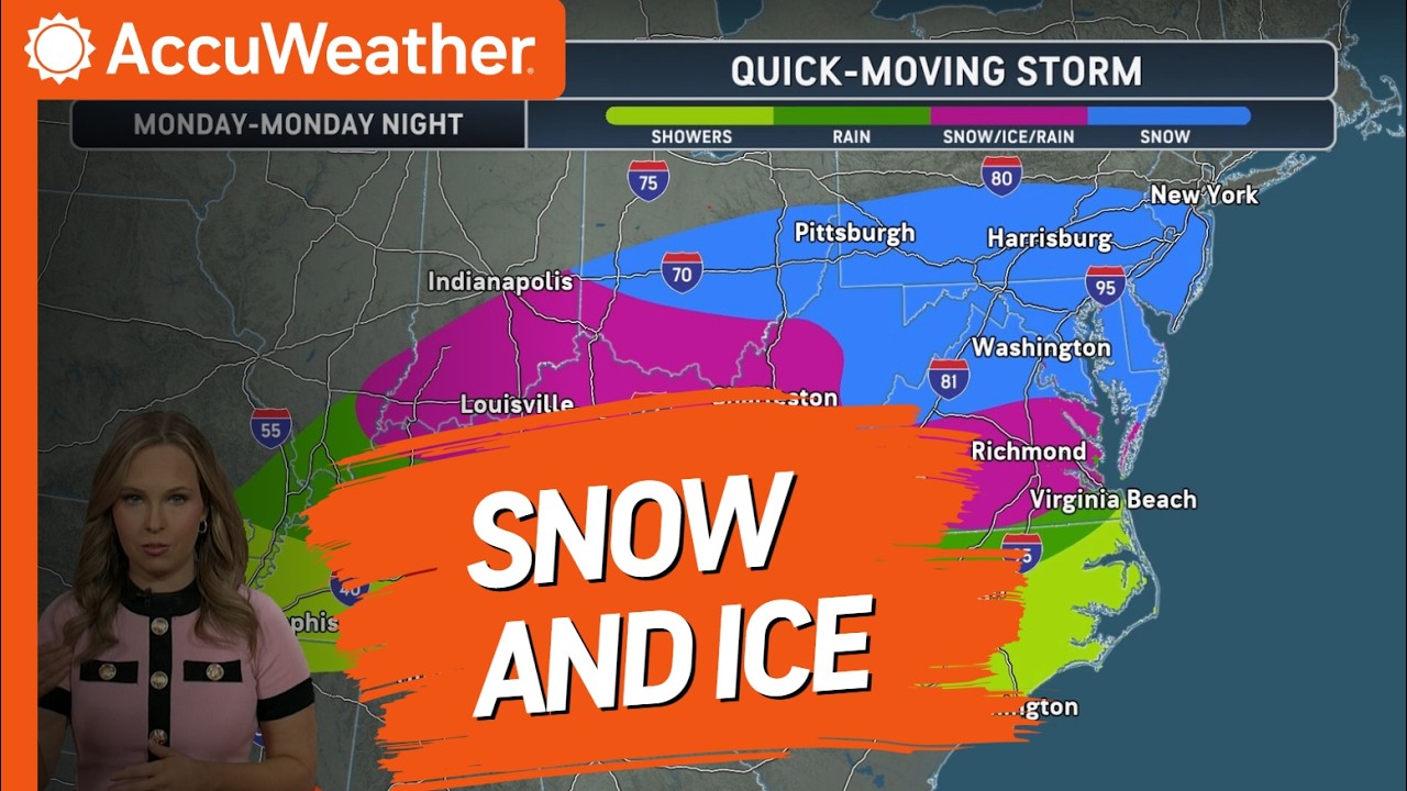 UPDATE: Northeast & Midwest Brace for Ice, Winter Storm - YouTube