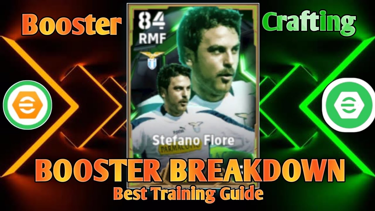 Best Booster Crafting Festive Season Epic Stefano Fiore Max Training Guide In eFootball Mobile 2026