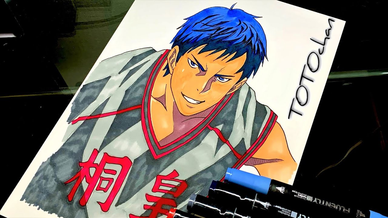 黒子のバスケ 青峰大輝を描いてみた Drawing Kuroko S Basketball Daiki Aomine イラスト動画 Youtube 黒子のバスケ 青峰大輝を描いてみた Drawing Kuroko S Basketball Daiki Aomine イラスト動画 Youtube