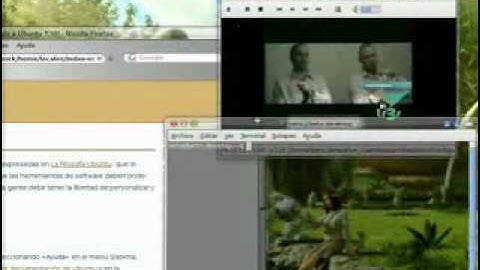 linux  ubuntu with compiz fusion