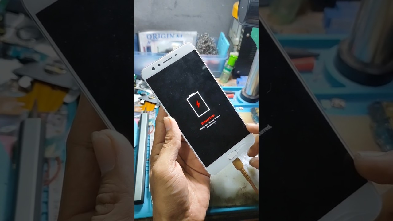 Charging error Oppo F3 Plus 
