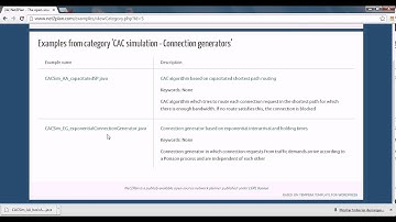 Developing algorithms for Net2Plan: CAC (Connection-Admission and Control) algorithms