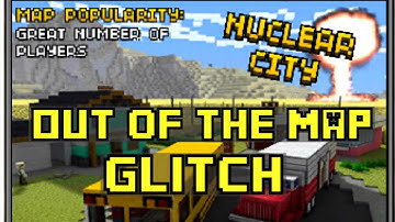 Nuclear City - How to Get Out of the Map Glitch ! - Pixel Gun 3D