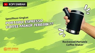 Paket Hemat Alat Seduh Kopi Travelling Rockwood Espresso Coffee Maker Portable Pembuat Espreso Manual Brew