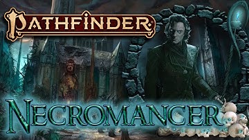 Necromancer (PC) - Pathfinder 2e - Speed Art - Virtual Table Top RPG Token