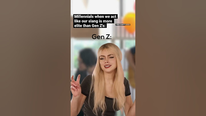 #millennials when we act like our slang is more elite than Gen Z’s. #genz #generation