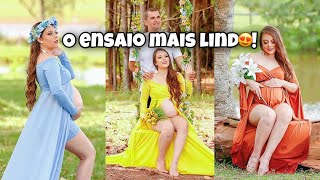 VLOG + FOTOS OFICIAIS DO ENSAIO DE GESTANTE