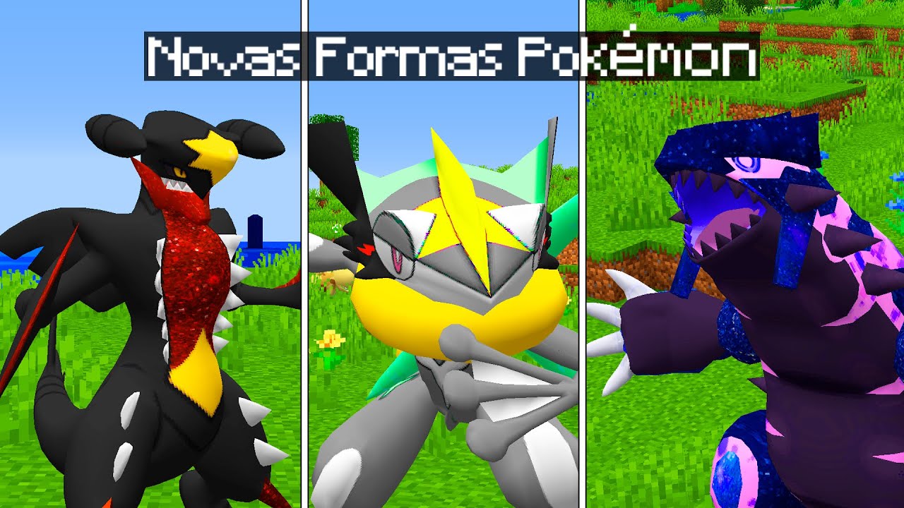 Pokemons de fogo mais fortes no Minecraft Pixelmon #pxbrvideo