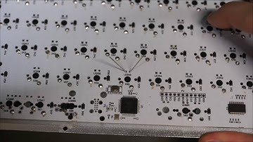 WhiteFox Mechanical Keyboard Part 3 - Optional LEDs