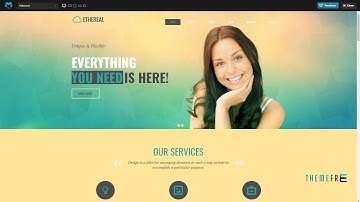 Ethereal - Multipurpose Parallax Drupal Theme        Surya Dee