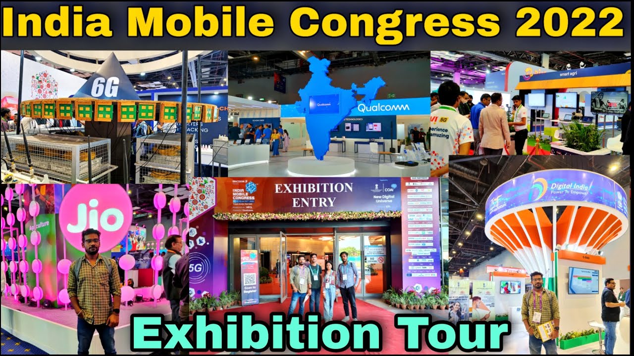 India Mobile Congress 2022 New Delhi💥Exhibition Tour💫Airtel 5G,Jio 5G