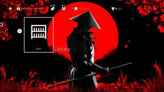 Blood moon samurai dynamic theme