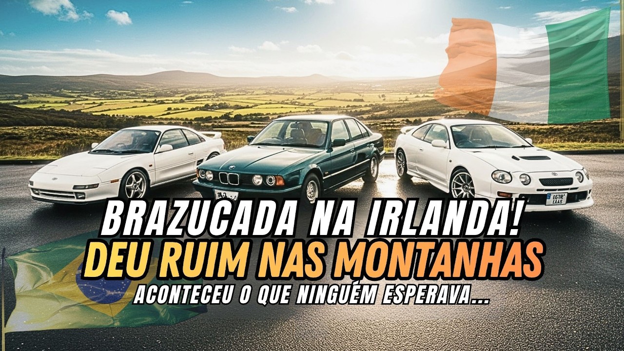 Brasileiros em Tipperary & The Vee! Rolê insano de carro! No mesmo dia!