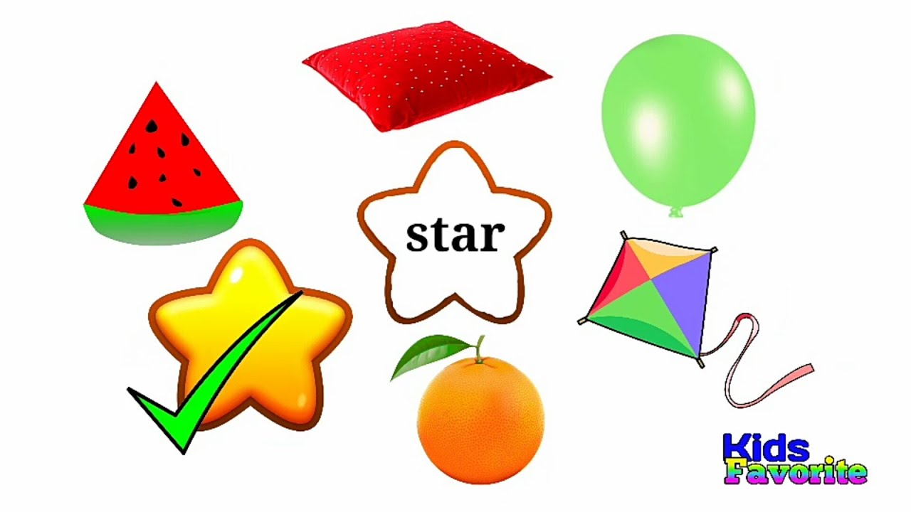 Where is the Circle shape / Preschool Learning Videos for kids Kindergarten w/ kids favorite