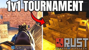 I Hosted a 1v1 PvP Tournament on Rust Console Edition