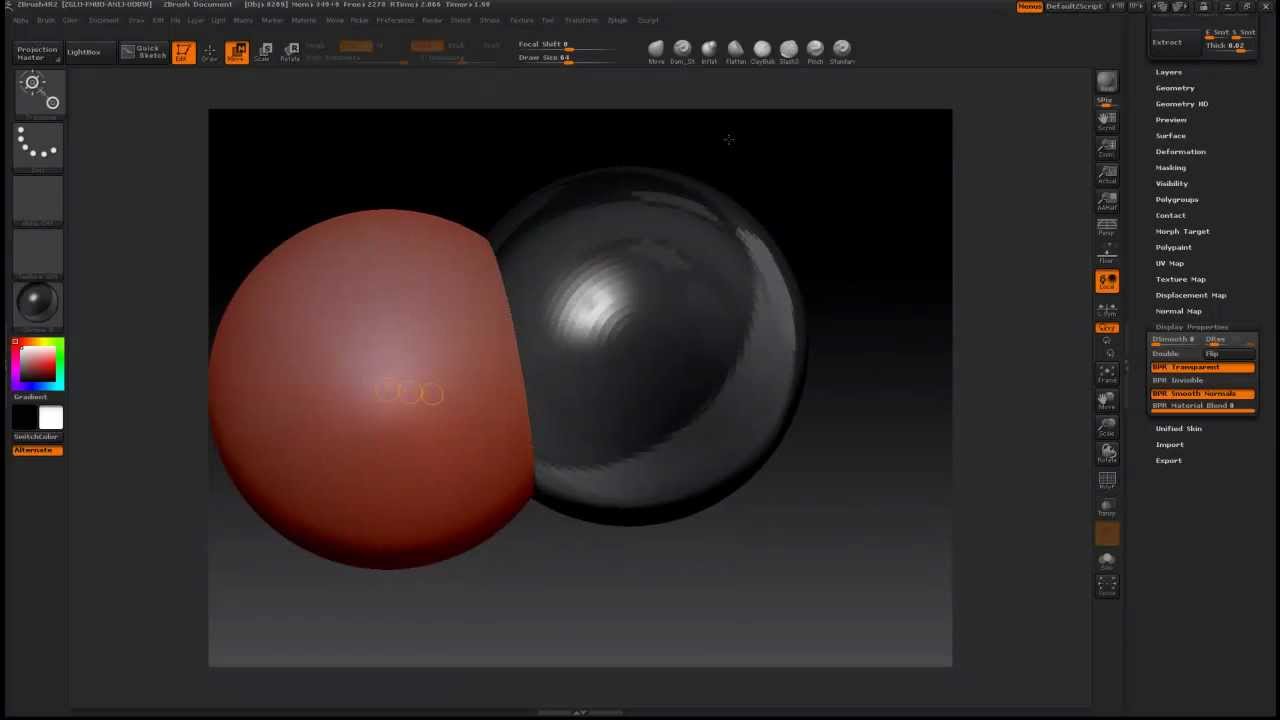 zbrush best render transparency