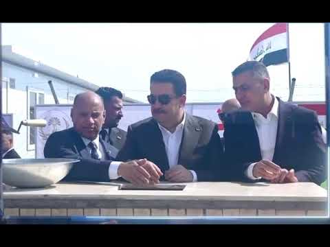 رئيس مجلس الوزراء يفتتح محطة الدبس الغازية في محافظة كركوك