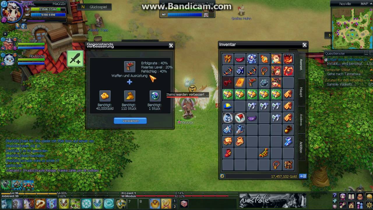 Nostale - 95er Bow +8/+9 Rush?