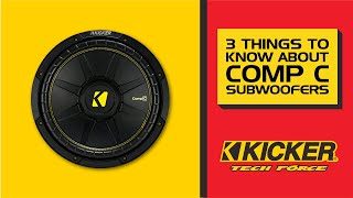 Kicker CompC Subs: 3 Things To Know - Tech Force