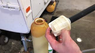 Water Softener Resin Vessel Disassembly SEE WHAT IS INSIDE!