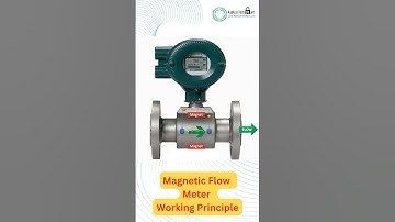 Magnetic Flow Meter Working Principle #electrical #magnetic #flow #meter #working #principles