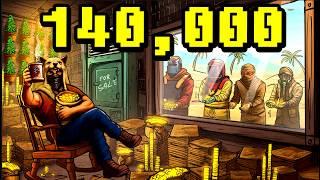 We Farmed Sold 140 000 CLOTH - Rust Trio Survival