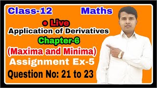 Maxima and Minima | Exercise-5  Assignment Problem